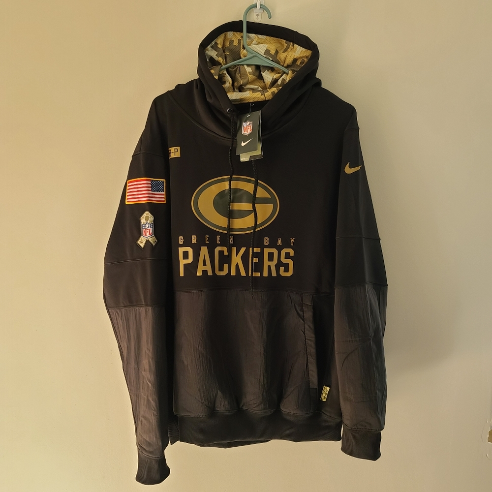 Greenbay Packers Salute-to-service hoodie